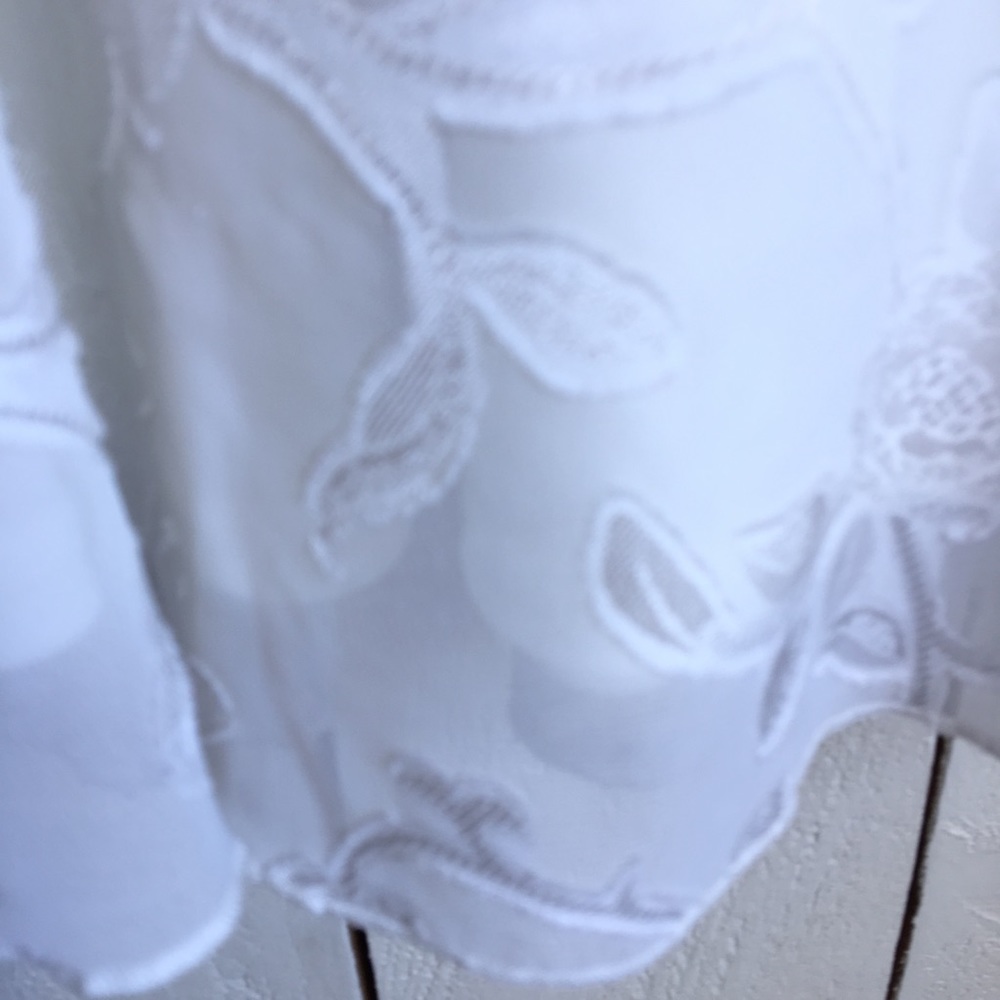Rose Cottage Ivory Special Occasion Dress SZ 10 - Picture 7 of 13